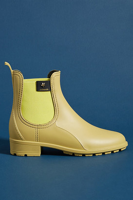 Cubanas Chelsea Rain Boots By in Yellow Size 37