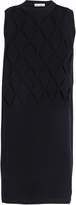 Thumbnail for your product : Paco Rabanne Laser-cut Wool-blend Mini Dress