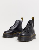 Thumbnail for your product : Dr. Martens Sinclair milled nappa leather platform boots
