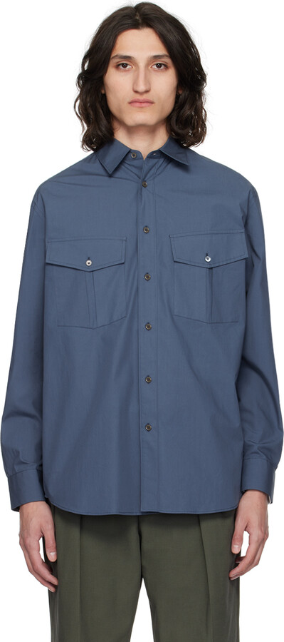 Paul Smith Navy Oversized Shirt