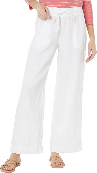 Tommy Bahama Two Palms High-Rise Easy Pants (White) Women's Casual Pants -  ShopStyle