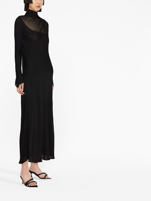KHAITE The Lalita Dress in Black - ShopStyle