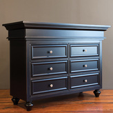 Thumbnail for your product : Bratt Decor Classic Double Changing Chest in Black