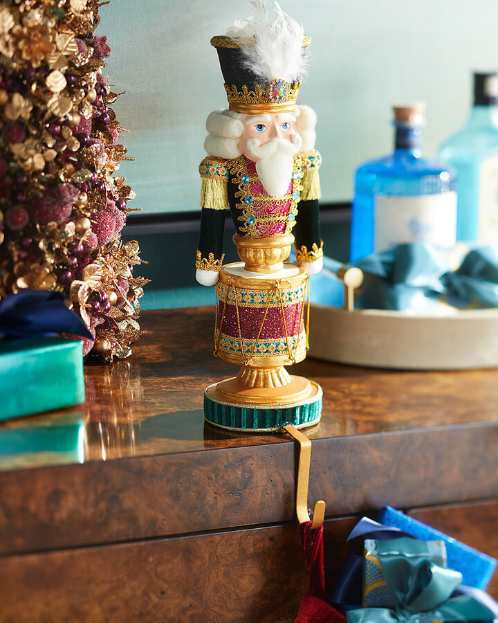 Katherine's Collection Nutcracker Christmas Stocking Holder 15