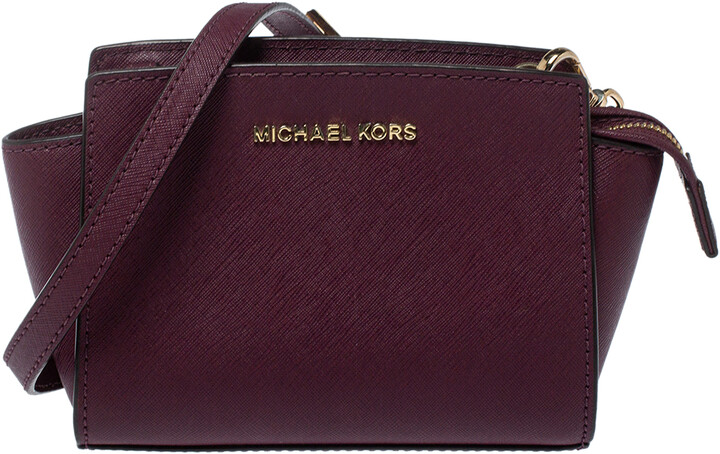 purple mk bag