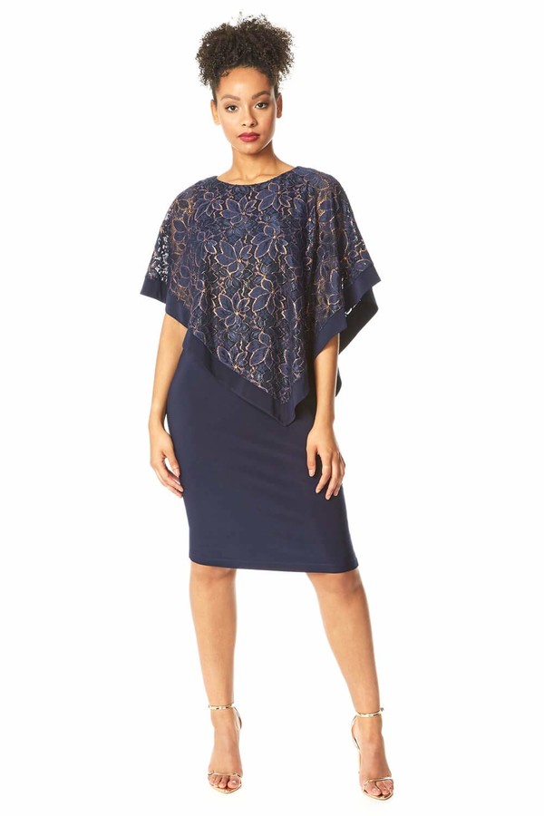 navy smart dresses uk