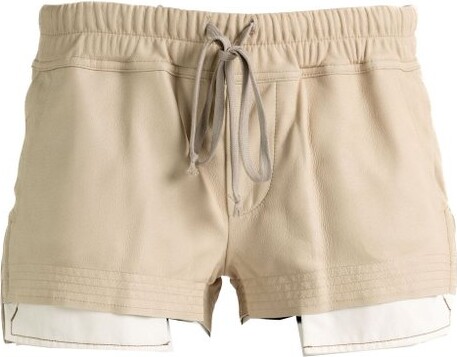 Rick Owens Layered Drawstring Shorts