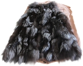 Thumbnail for your product : Miu Miu Grey Fur Coat