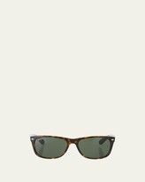 Thumbnail for your product : Ray-Ban Men's New Wayfarer 58mm Flat-Top Plastic Sunglasses