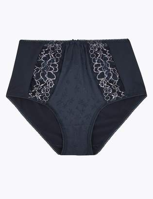 Marks and Spencer Jacquard & Lace Full Briefs