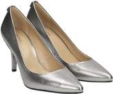 Thumbnail for your product : Michael Kors Flex Mid Silver Leather Pumps