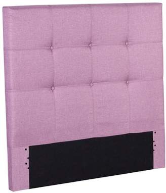 Fashion Bed Group Henley Fashion Kids Button-Tuft Upholstered Headboard, Orchid Finish, Twin