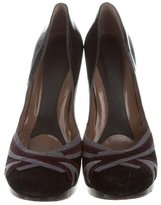 Thumbnail for your product : Marni Multicolor Suede Pumps