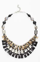 Thumbnail for your product : Nakamol Design Tiered Crystal Bib Necklace