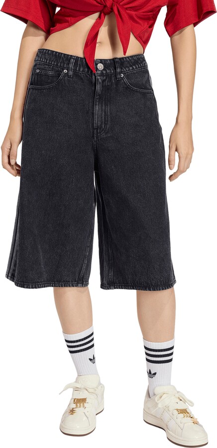adidas Firebird Oversize Denim Jorts