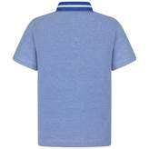 Thumbnail for your product : Armani Junior Armani JuniorBoys Blue Polo Top
