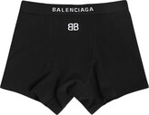 Thumbnail for your product : Balenciaga Stretch Cotton Jersey Mini Sport Shorts