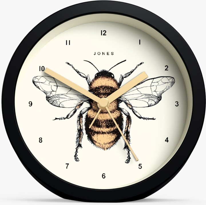 Jones Clocks Bee Analogue Alarm Clock ShopStyle