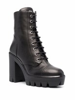 Thumbnail for your product : Giuseppe Zanotti Lace-Up High-Heel Boots