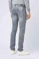 Thumbnail for your product : BOSS Extra-slim-fit jeans in lightweight Italian stretch denim