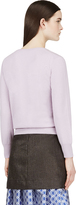 Thumbnail for your product : Christopher Kane Lilac Cashmere 'Petal' Sweater