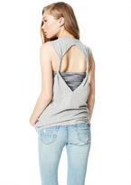 Thumbnail for your product : Delia's AC/DC Double Twist-Back Tank