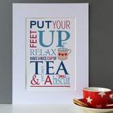 Thumbnail for your product : Wink Design Tea And Biscuit Kitchen Print
