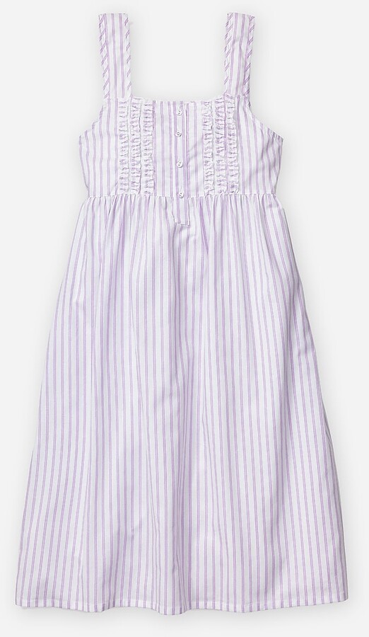 J.Crew Petite Plume™ women's Charlotte nightgown in french ticking -  ShopStyle