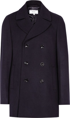 Reiss Bravo Double-Breasted Peacoat