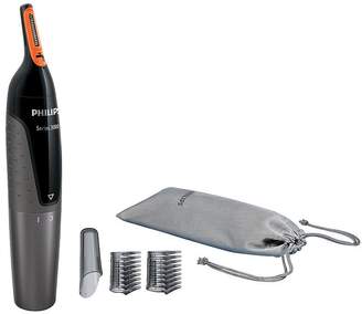 Philips Series 3000 Battery-Operated Nose, Ear & Eyebrow Trimmer - Showerproof & No Pulling Guaranteed - NT3160/10