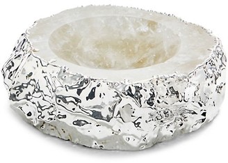 ANNA New York Cascita Silverplated Crystal Bowl