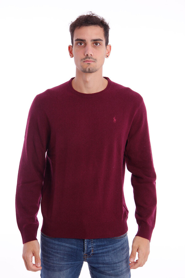 Ralph Lauren Bordeaux Sweater - ShopStyle