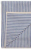 Thumbnail for your product : Tekla Coastal stripes organic bath sheet