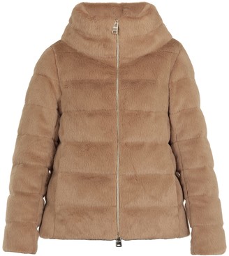 herno faux fur coat