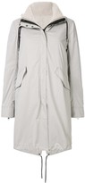 Thumbnail for your product : Yves Salomon Army Bachette fur lined parka