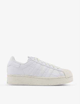 all white shell top adidas