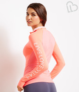 Thumbnail for your product : Aeropostale LLD Long Sleeve Inset 1/4-Zip Track Top