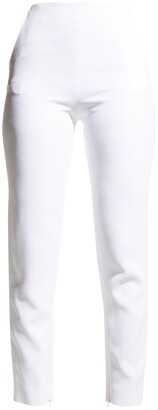 Giorgio Armani High-Rise Slim-Leg Cady Ankle Trousers
