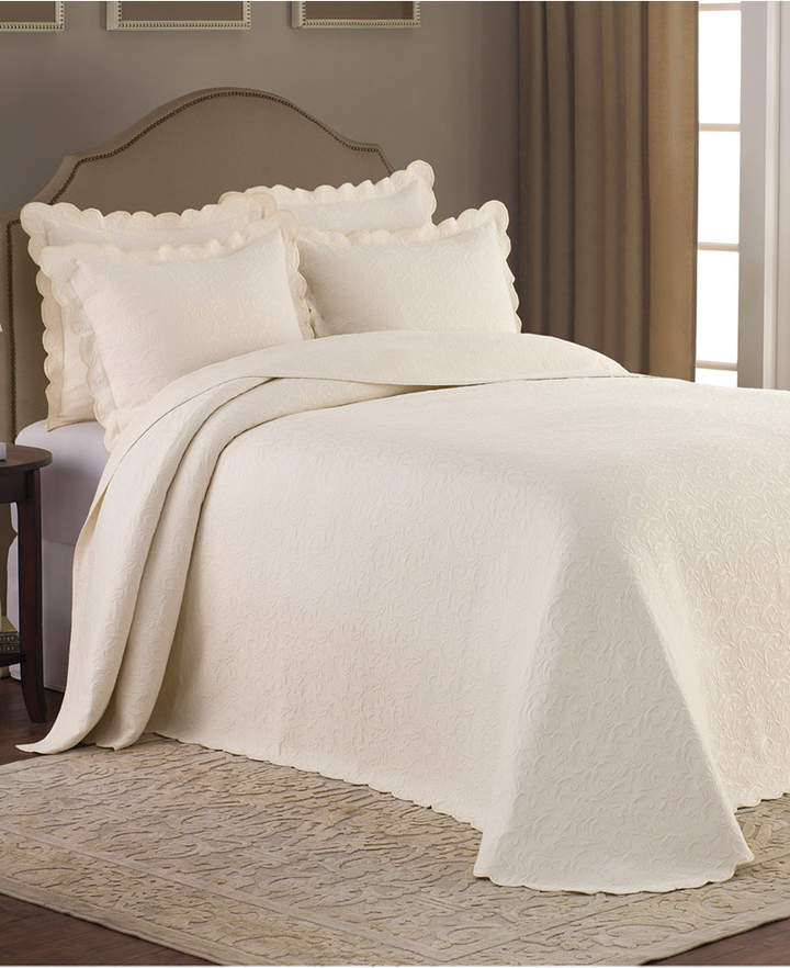 Lamont Claire Matelasse Ivory King Bedspread Bedding ShopStyle