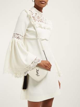 Giambattista Valli Lace-panel Crepe Dress - Ivory