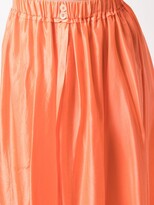 Thumbnail for your product : Forte Forte Button-Detail Pleated Midi Skirt