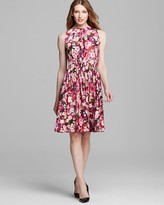 Thumbnail for your product : Kate Spade Rose Print Tie Back Dress