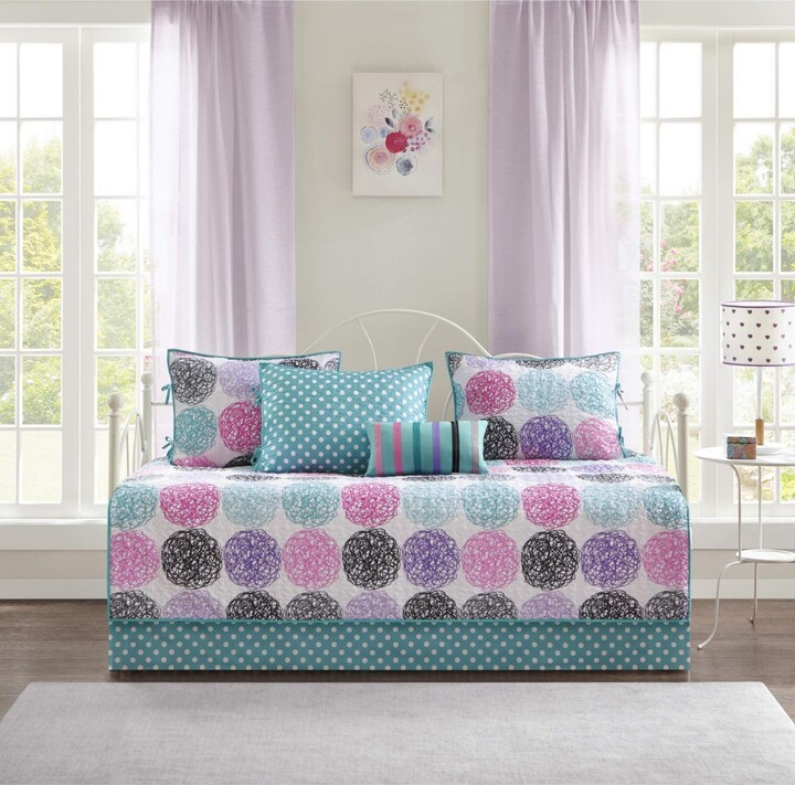 Gracie Mills Mizone Carly Daybed Set, Purple Daybed ShopStyle