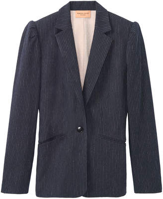 Rebecca Taylor Tailored Pinstripe Suiting Blazer
