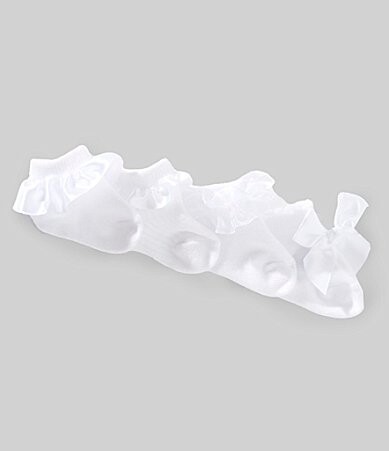 Edgehill Collection Baby Girls Ankle Socks Assorted Pack