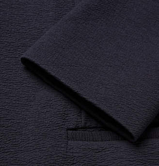 Giorgio Armani Cotton-Blend Seersucker Jacket