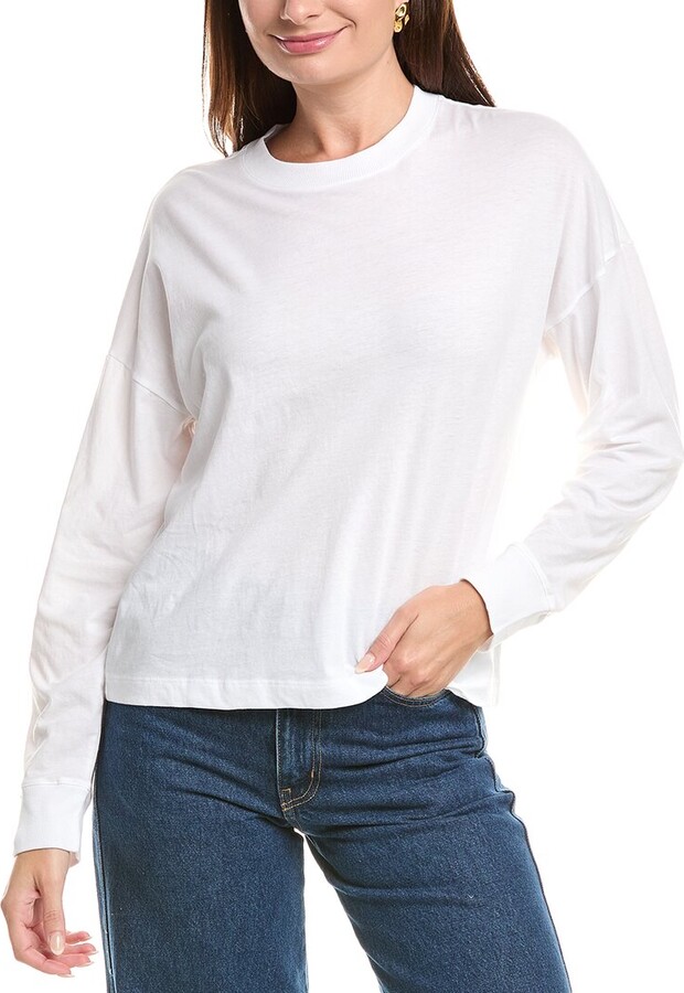 Dropped-Shoulder Pullover