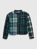 Thumbnail for your product : Gap Girls' Mocktail Plaid Shirt