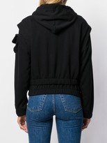 Thumbnail for your product : Natasha Zinko NZ Kurtka print hooded jacket