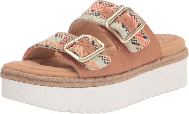 Clarks Beige Wedge Women's Sandals | Shop the world's largest collection of  fashion | ShopStyle